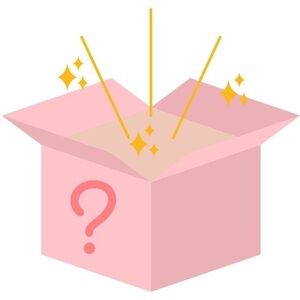 5 Mystery Items in your size preference.